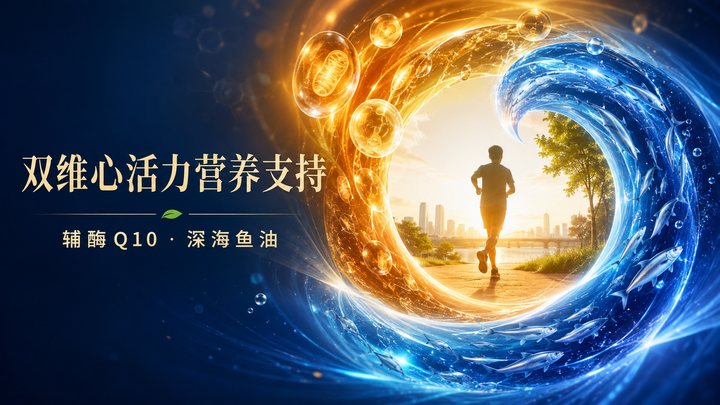 辅酶Q10·深海鱼油双维营养支持服务包