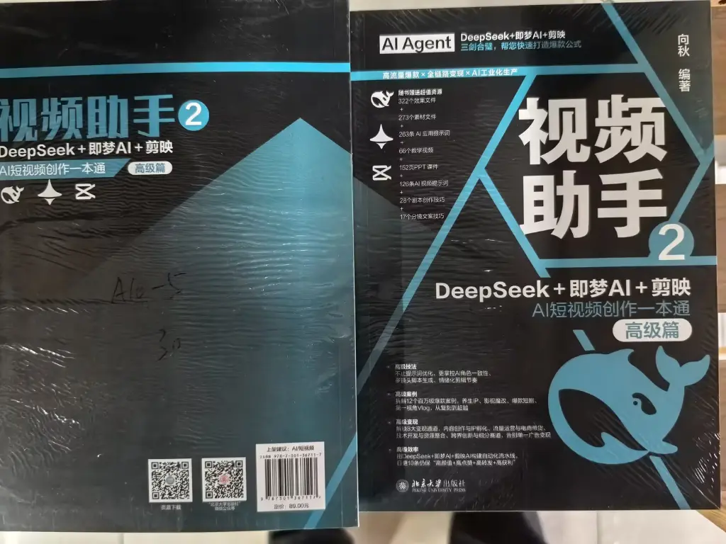 视频助手2：DEEPSEEK+即梦AI+剪映AI短视频创作一本通（高级篇）.webp