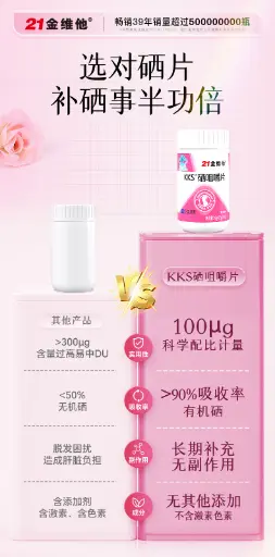 21金维他®KKS®硒咀嚼片
