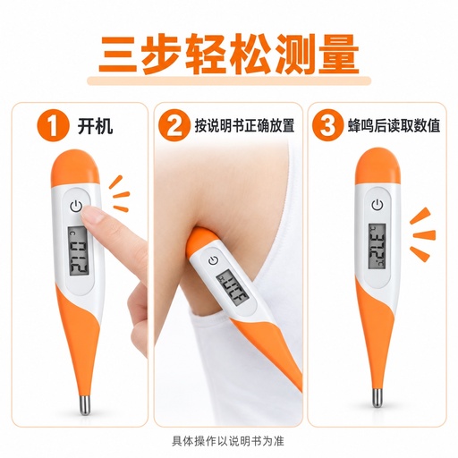 医用电子体温计 T15SC（橙色）