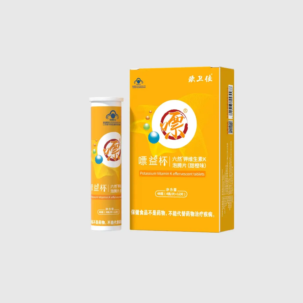 欧卫佳钾维生素K泡腾片 4g*12片
