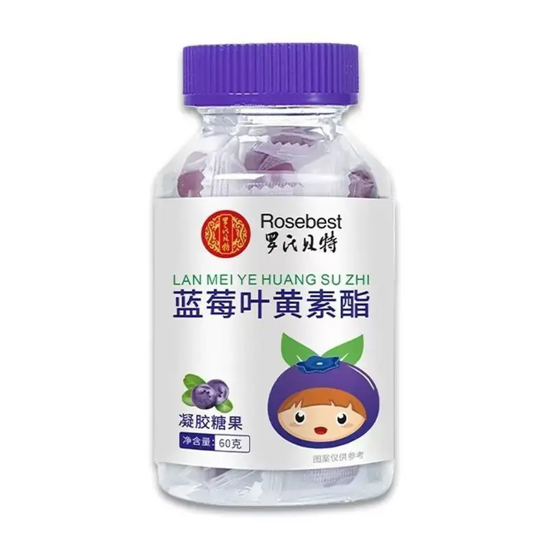 罗氏贝特蓝莓叶黄素酯凝胶糖果30粒