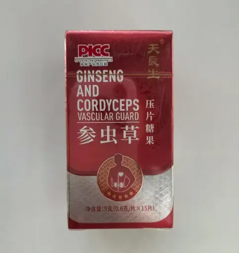 [NEO-PRD-000054] 天长生参虫草压片糖果 0.6g/片*15片/瓶